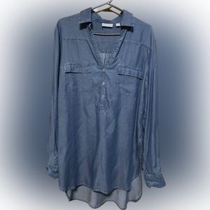 NY & Co Denim tunic